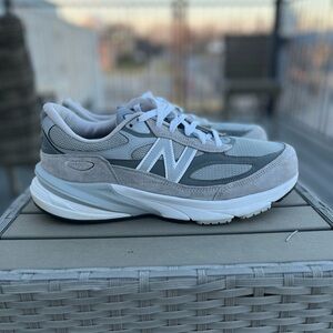 New Balance 990v6 Running Shoes Gray Castlerock Made in USA Men’s Size 12.5